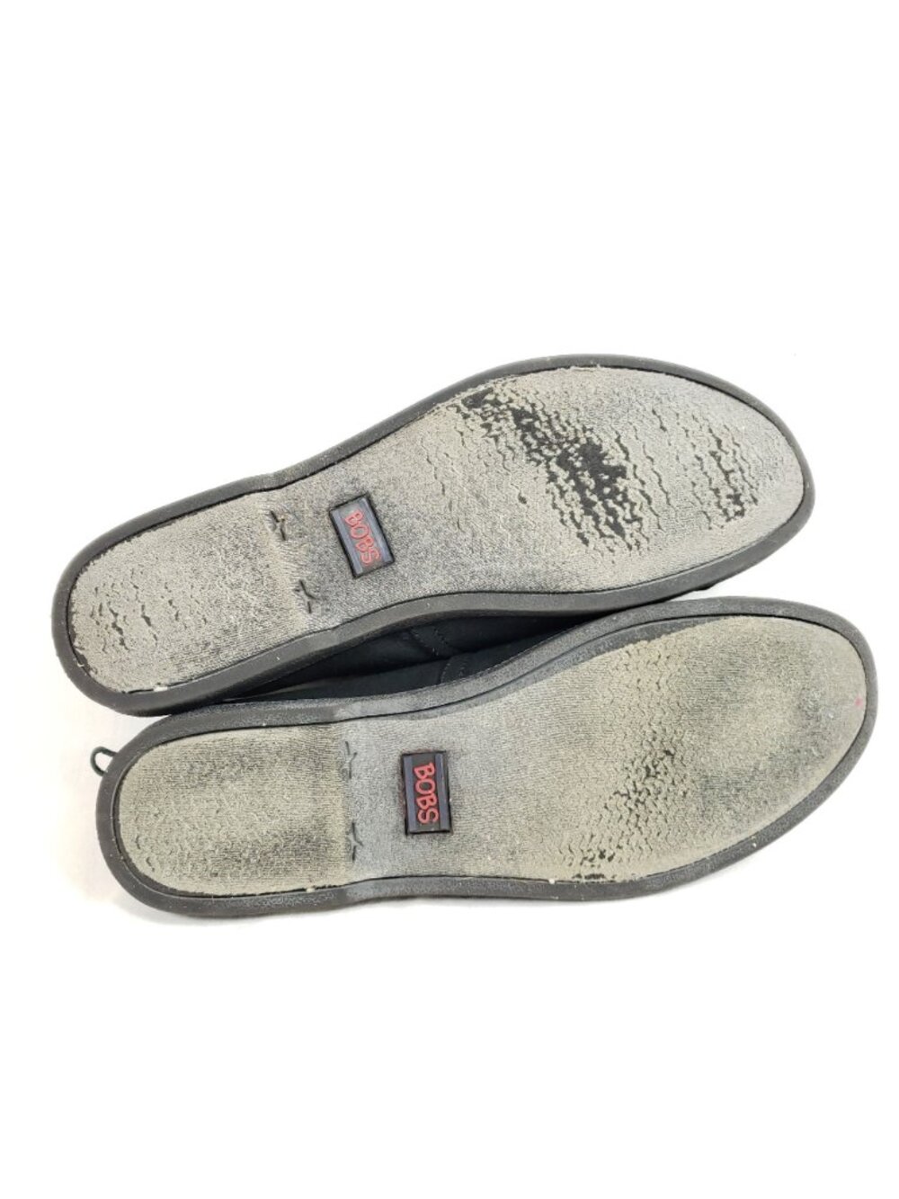 Bobs Skechers Women's Size 10 Espadrilles Slip On Shoes Black Canvas - Picture 8 of 8